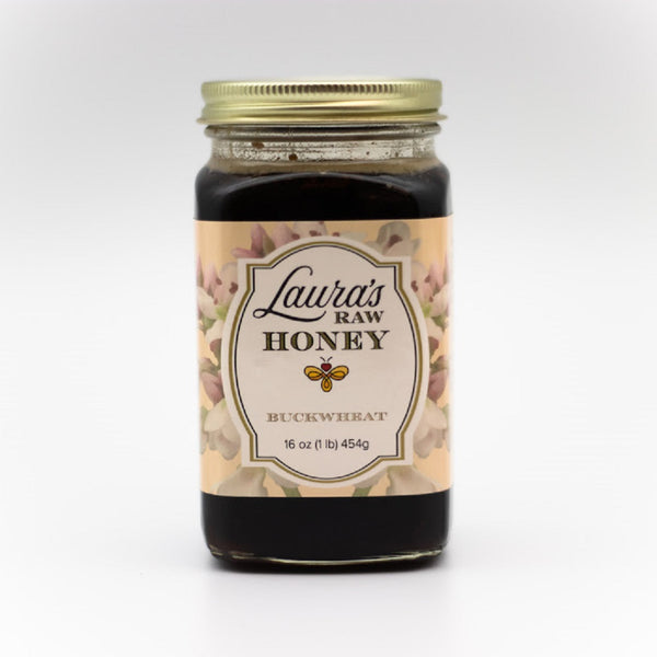 Buckwheat Honey Laura's Raw Honey